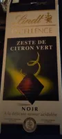 Chocolat noir zeste de citron vert