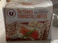 Tartines aux cereales croustillantes