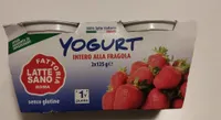 Yogurt intero alla fragola