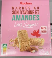Barres au son d’avoines et amandes