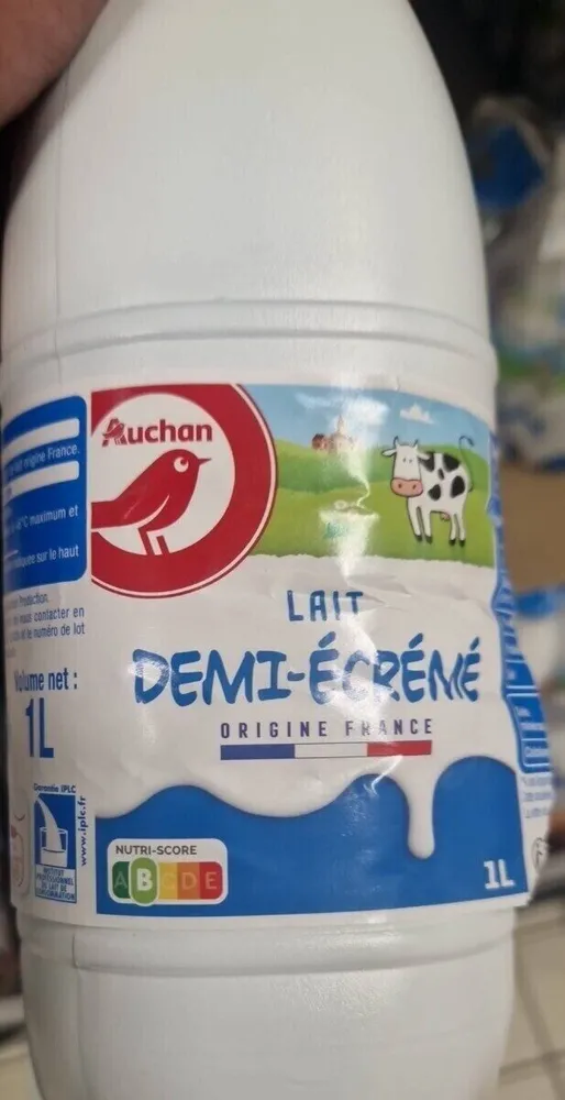 Lait demi-écrémé