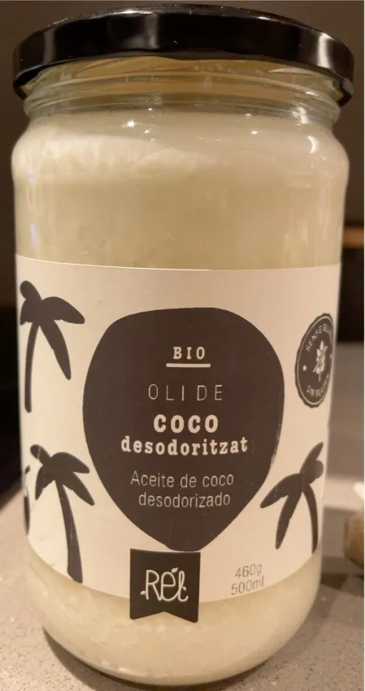 Aceite de coco desodorizado