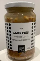 Llenties pardines cuites