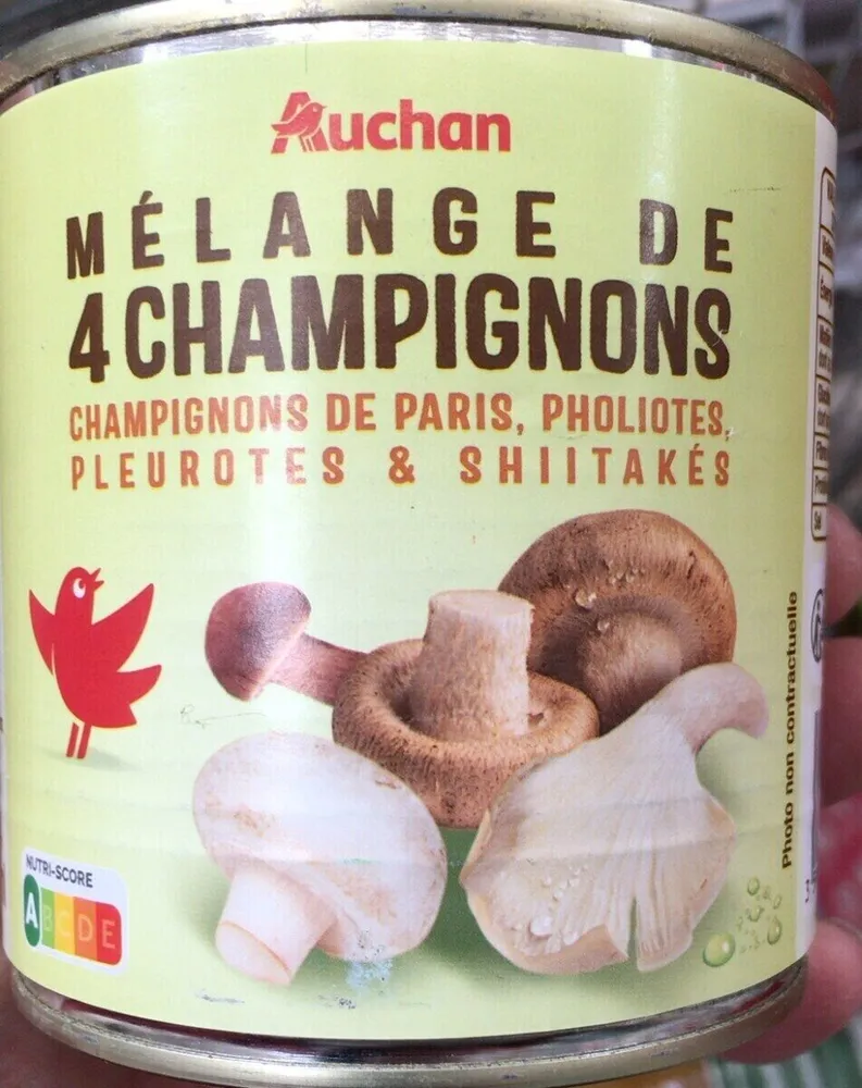 Melange de 4 champignons