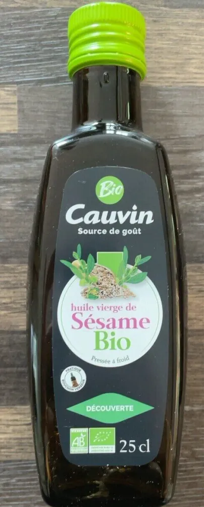 Huile Vierge de Sesame Bio