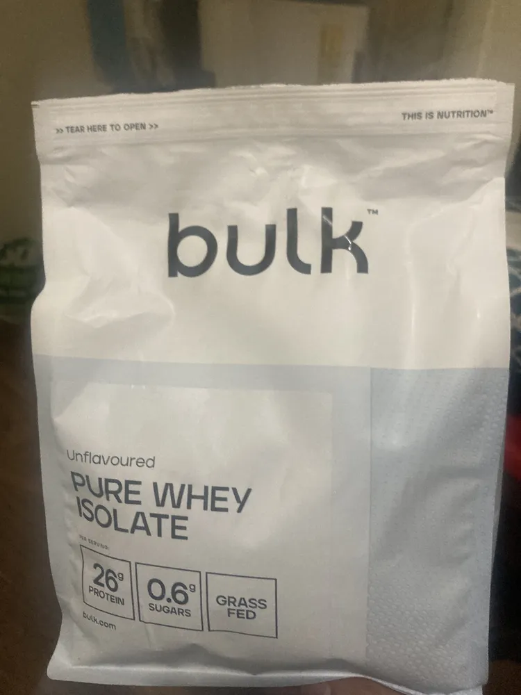 Unflavoured Pure Whey Isolate