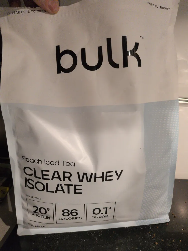 Clear Whey Isolate - Peach Iced Tea