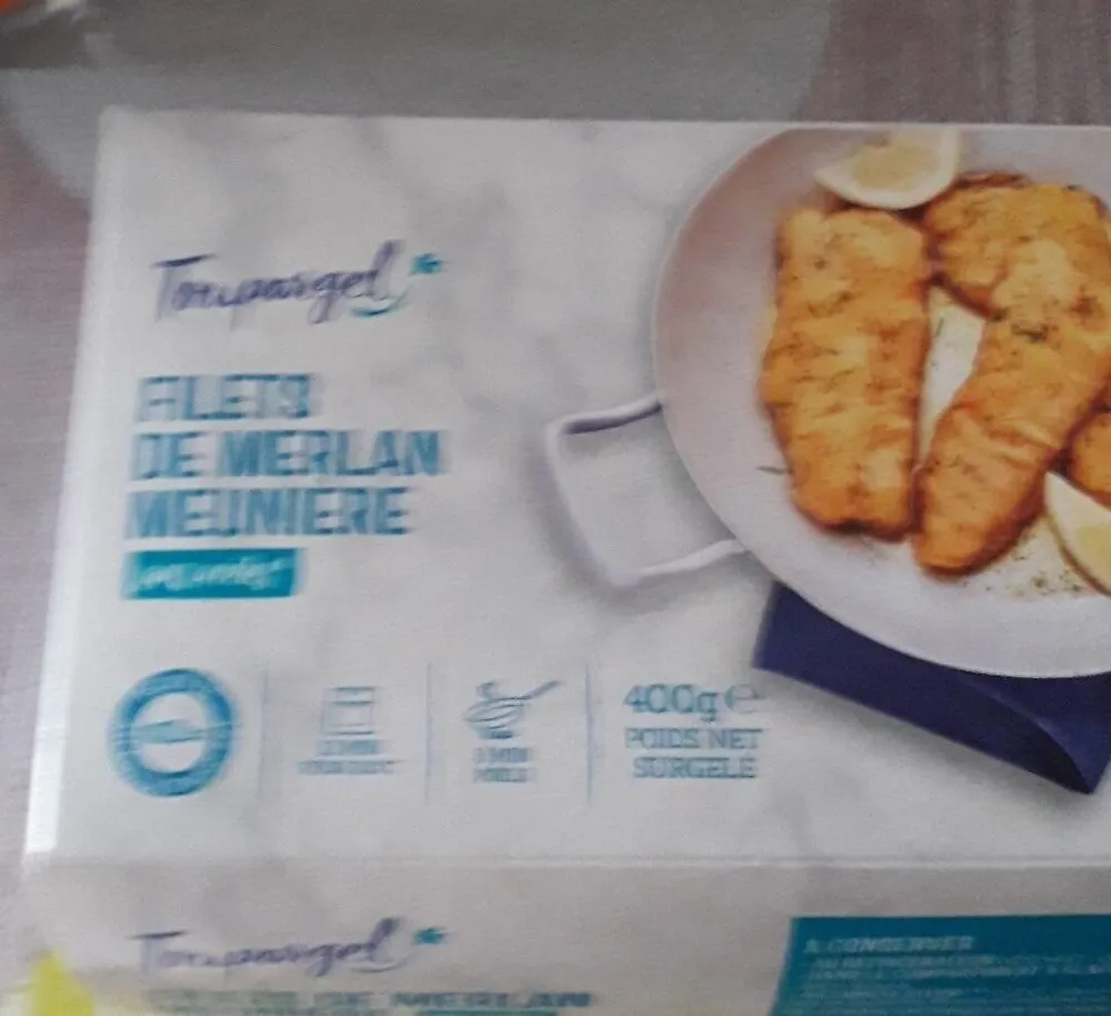Filets merlan meuniere