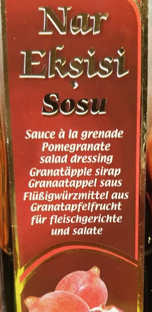 Nar eksisi sosu