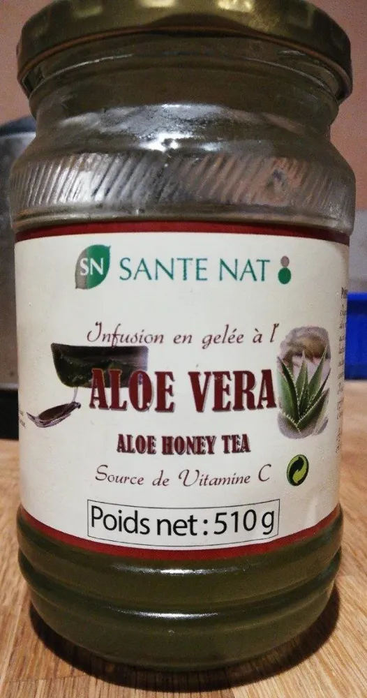 Infusion en gelée aloe vera