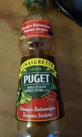 Vinaigre balsamique tomates séchées