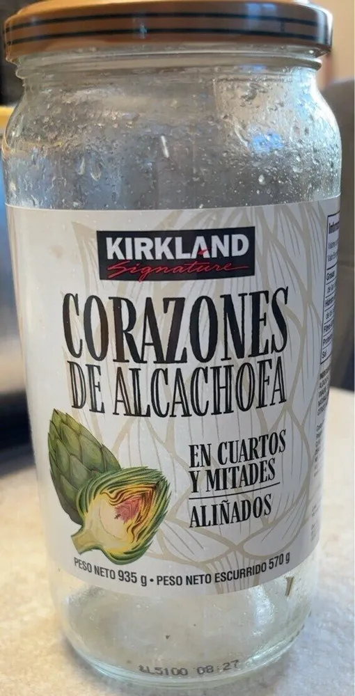 Corazones de alcachofa