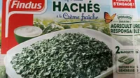 Épinards hachés à la crème