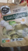 Tortellini chèvre epinards