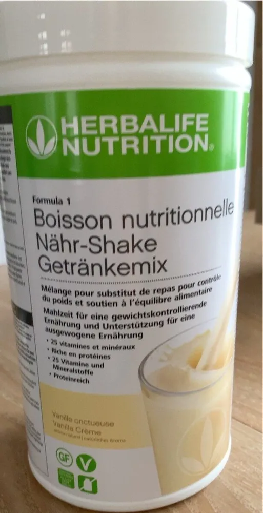Boisson nutritionnelle Formula 1 Vanille
