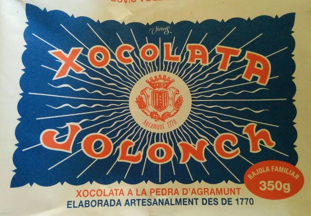 Chocolat a la pedra d'agramunt