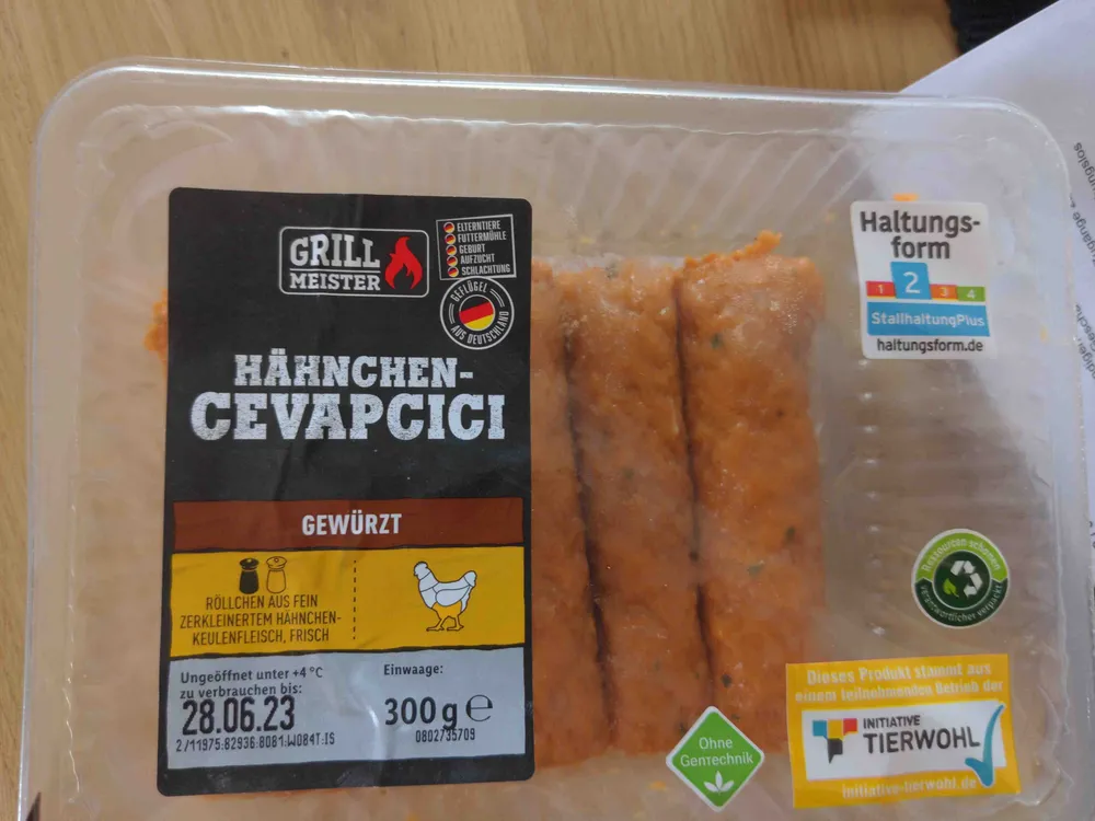 Hähnchen-Cevapcici
