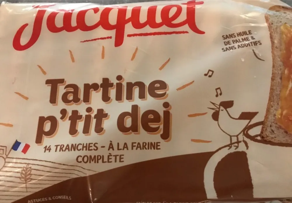 Tartine pti dej