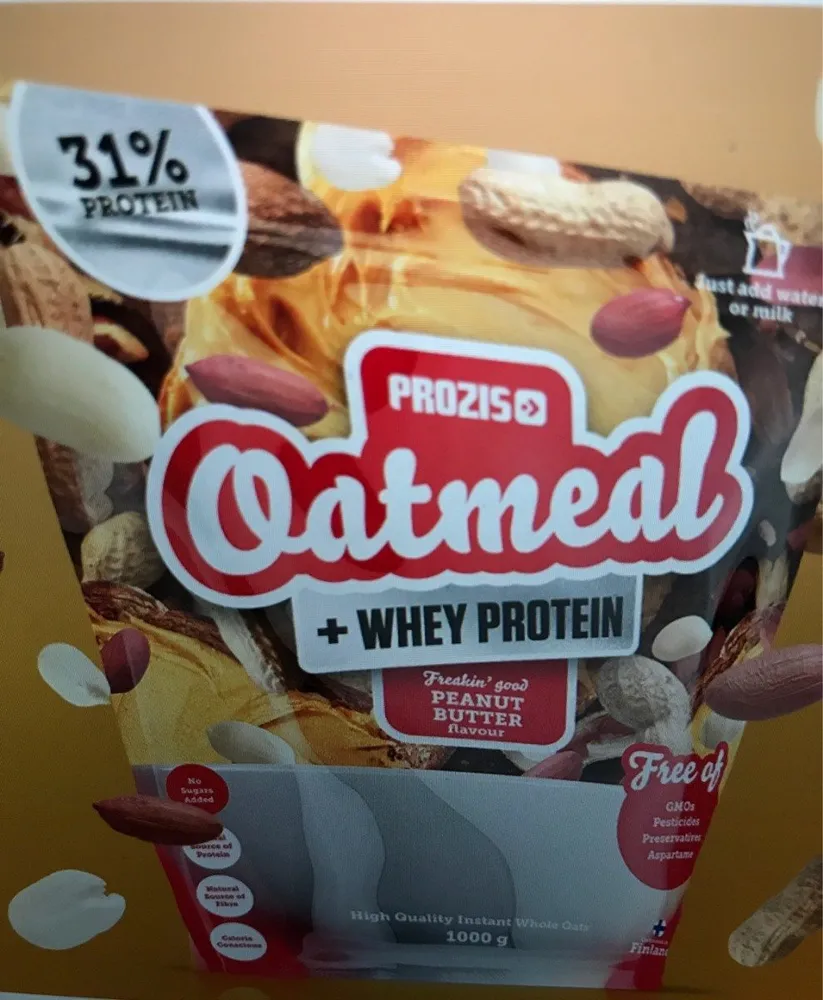 Oatmeal+whey Peanut Butter