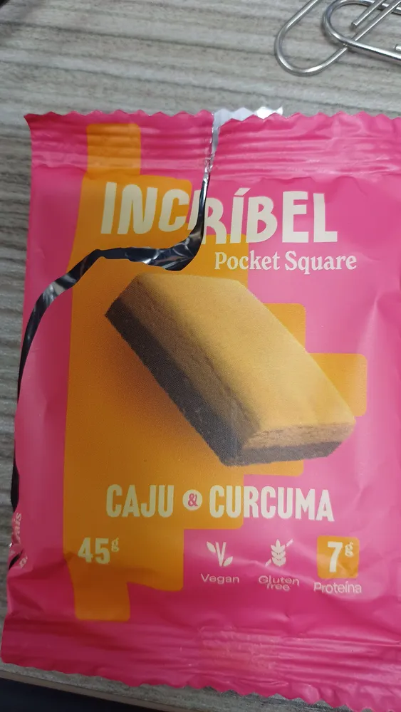 Pocket Square Caju & Curcuma