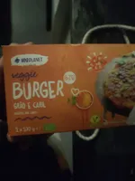 Veggie Burger Grão e Caril Bio