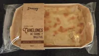 Canelones de carne y boletus