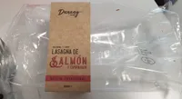 Lasagna de salmon y espárragos
