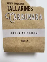 Tallarines carbonara
