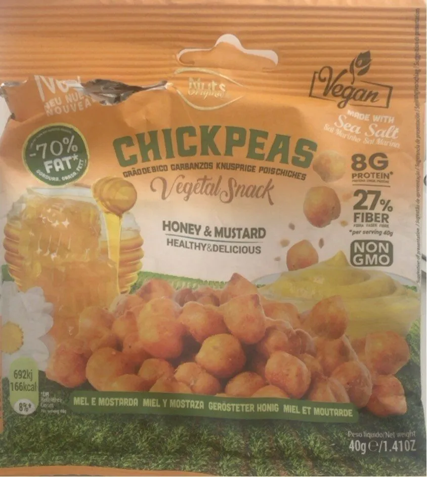 Chickpeas honey & mustard