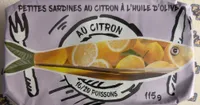 Petites sardines au citron àl’huile d’olive