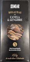 Bolachas de Canela & Gengibre