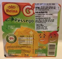 Dessert Gélifié Goût Pêche-Mangue