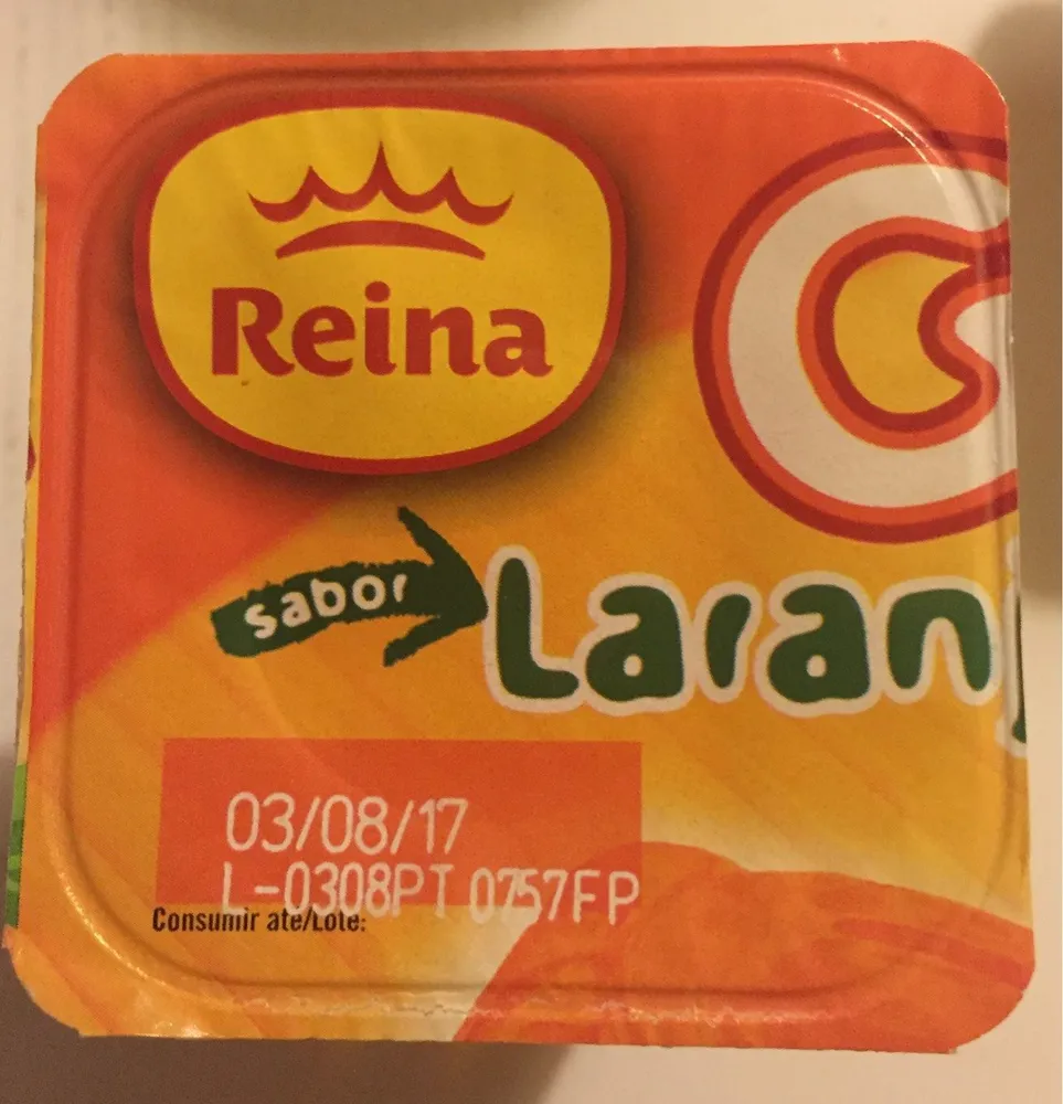 Dessert Gélifié Goût Orange