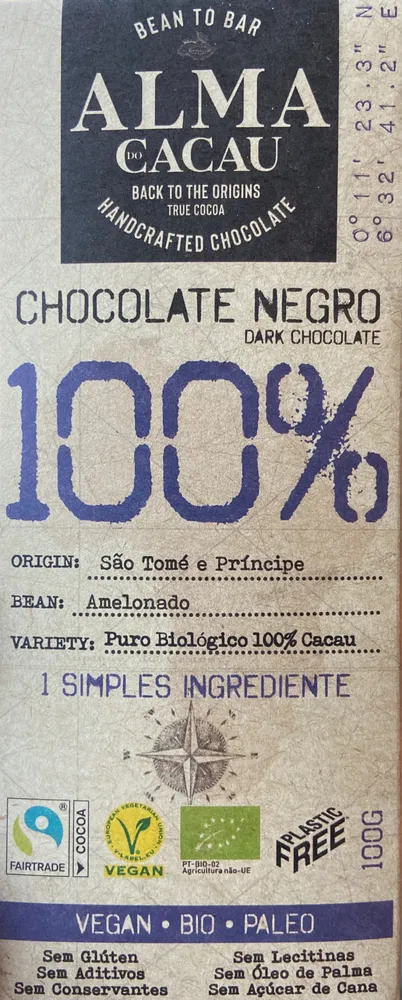 Chocolate Negro 100%