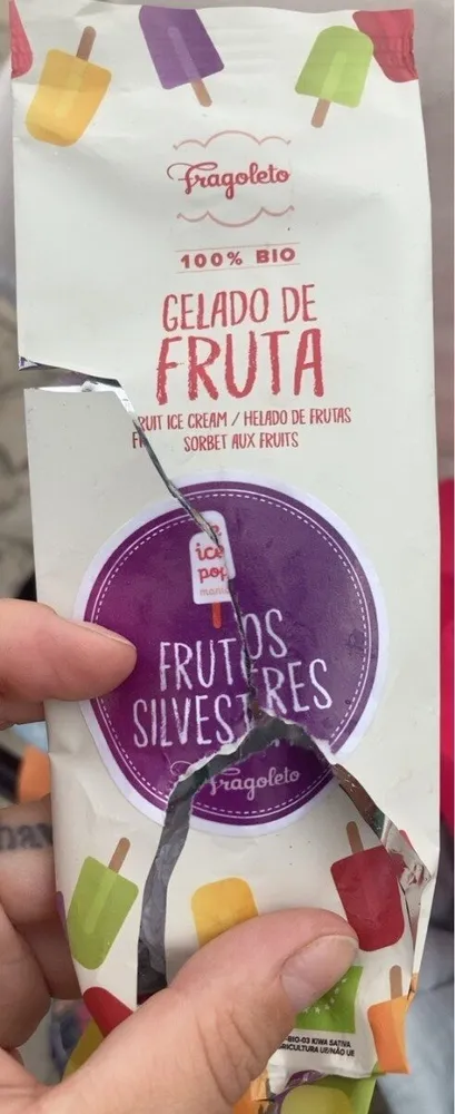 Gelado de fruta