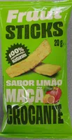 Sticks sabor limão maçã crocante