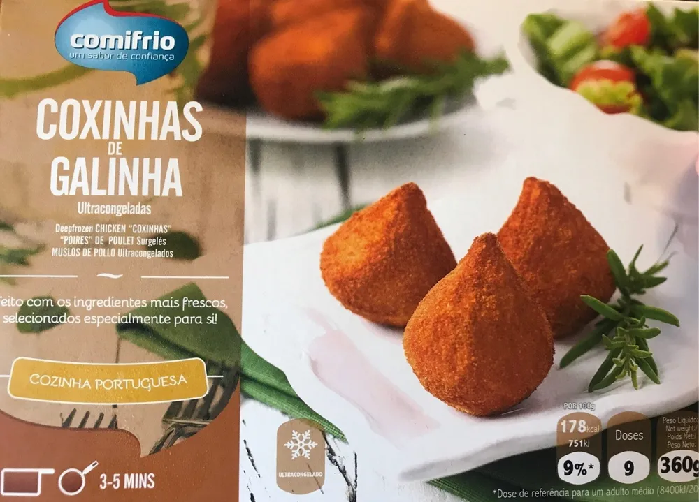 Coxinhas de Galinha