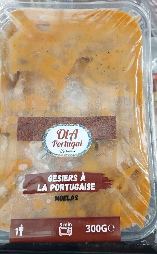 Gésiers à la portugaise