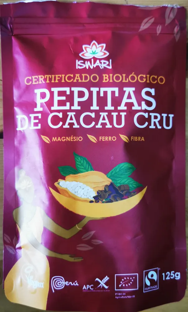 Cacao Nibs 125GR Bio - Iswari