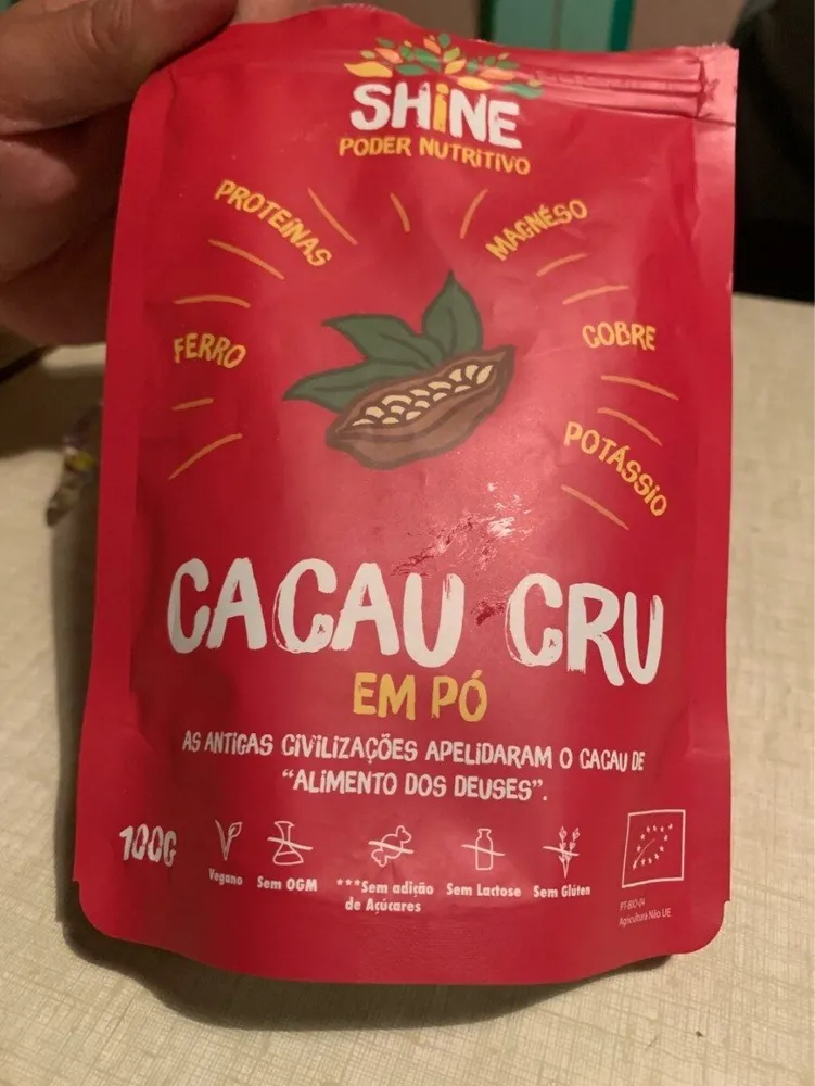 Cacau cru