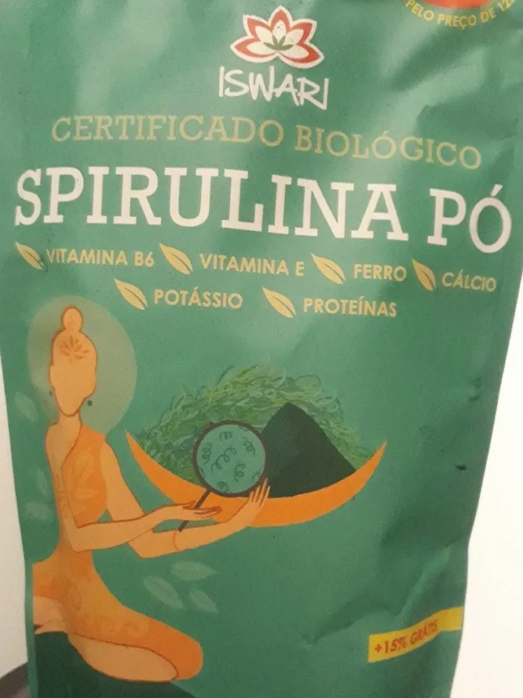 Spirulina pó
