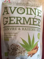 Avoine Germée Chanvre & Raisins Secs Bio - 400 G - Iswari