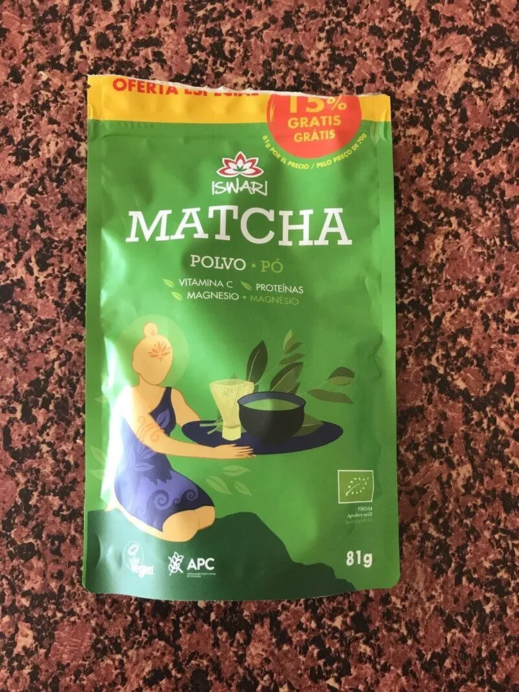 Matcha polvo