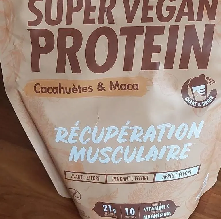 SUPER VEGAN PROTEIN - Cacahuétes & Maca