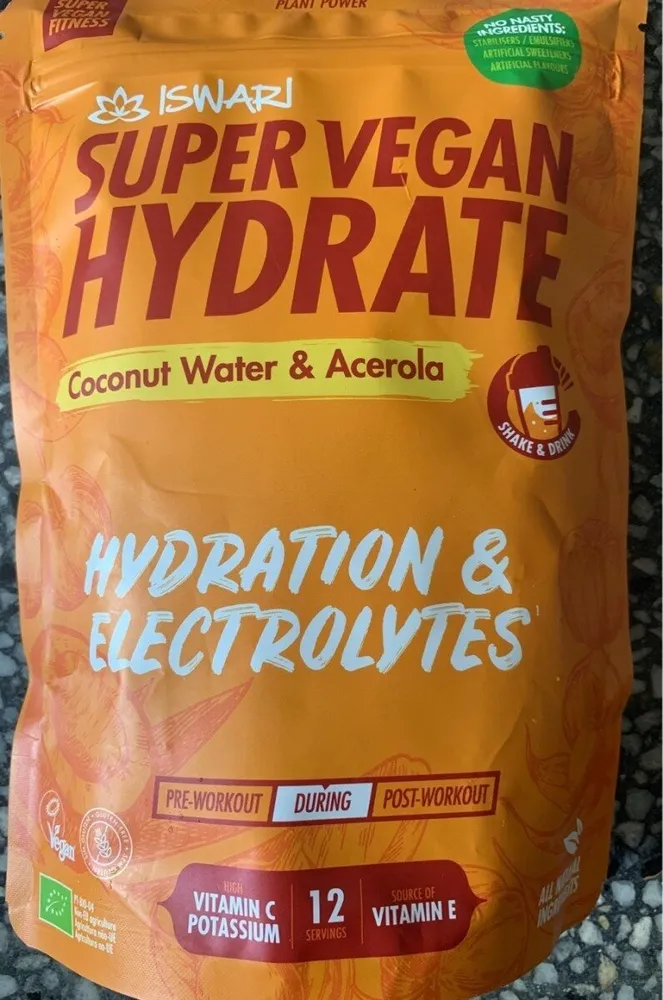 Super Vegan Hydrate - coconut water & acerola