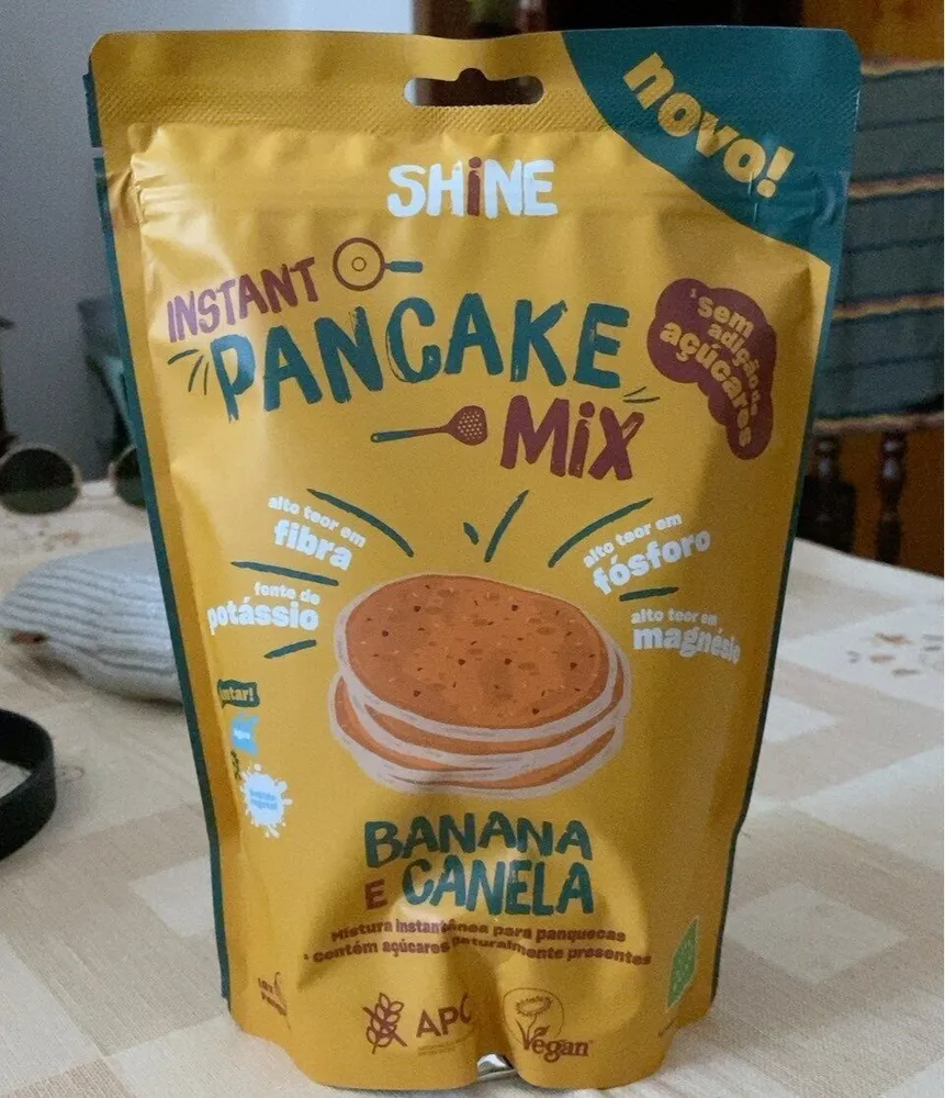 Instant Pancake Mix Banana e Canela
