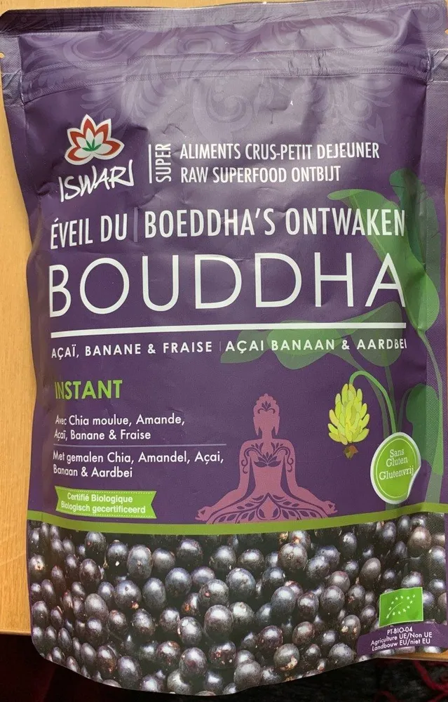 Éveil du Bouddha Açai, Banane et Fraise