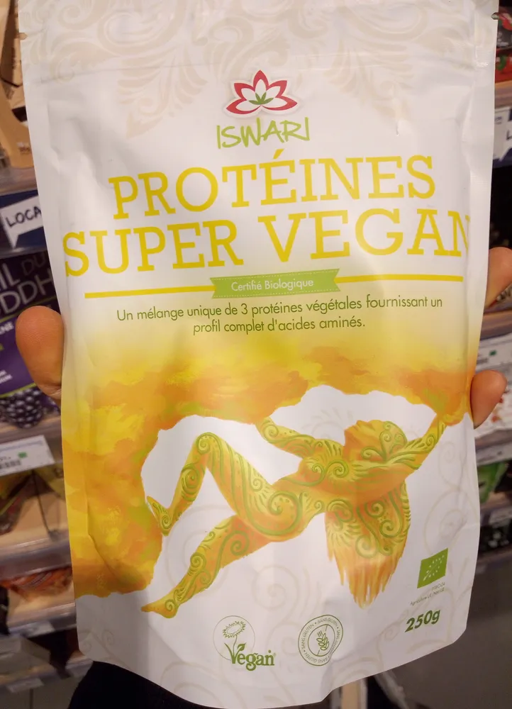 Protéines Super Vegan Riz, Pois, Chanvre Bio