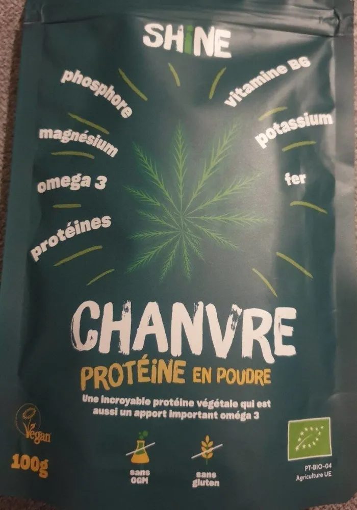 Chanvre proteine en poudre