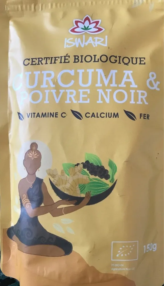 Curcuma et poivre noir